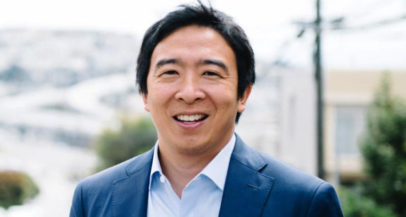 Andrew Yang Cryptocurrency Candidate